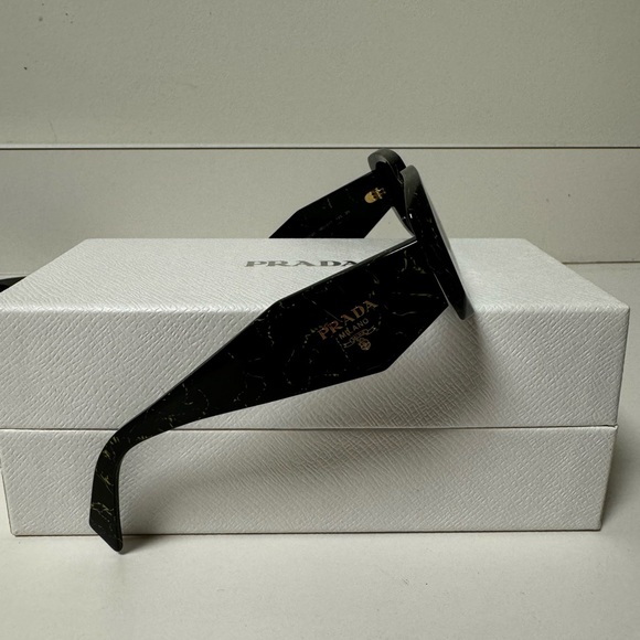 Prada Symbole Rectangular Sunglasses - Picture 2 of 5